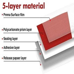 Conspicuity Tape DOT-C2 Approved Reflective Trailer Red White 2”x50’ /1 Roll