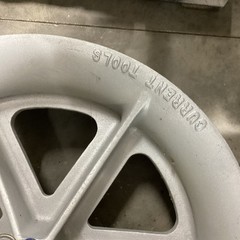 Current 8000 lbs. 824 24in Hook Type Cable Sheave Hook Refurbished
