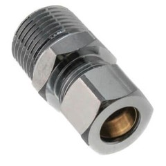 ProLine 3/8″ MIP X 3/8″ OD Compression Valve Adapter Lead Free Brass “Lot of 10”
