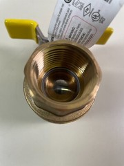 ProLine 1″ Brass Ball Valve 600PSI Full Port T Handle Valve 107-825TNL