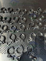 Lot of 50 – Unbranded Stainless Steel Clamp for 1 1/2 ” Tri Clamp