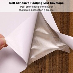 Self Adhesive 4.5”x 5.5” Packing List Envelopes Invoice Enclosed Slip Pouches