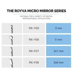 Dental Micro Mouth Mirror Various Micro Odontoscope Surgical Check Applications