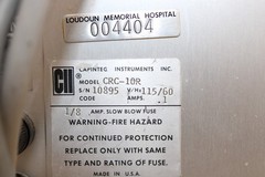 Capintec CRC-10R Radioisotope Dose Calibrator w/ Cables
