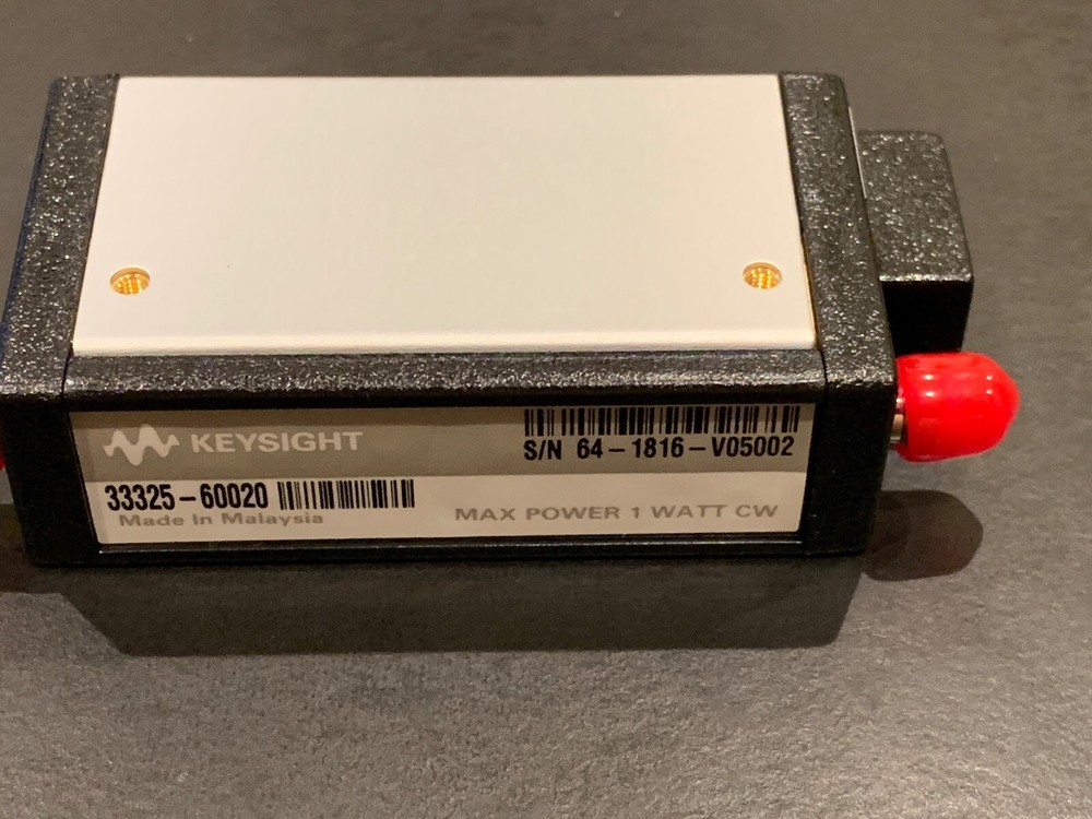 Agilent 33325-60020 Attenuator, 60dB AlN, 50Ghz, Pb Free