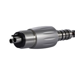 Dental LED Quick Coupler 4 Hole for KAV MULTIFlex LUX Fiber Optic Handpiece dk
