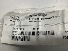 Gates G81801-0016 Hydraulic Hose Nylon Protective Guard Sleeve 1.1″ X 25 Feet