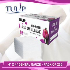 200 4×4 Dental Gauze Non-Sterile 4-Ply Pads Soft, Absorbent Medical Grade