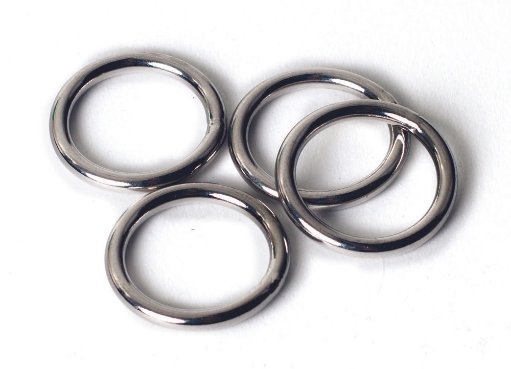 Round Welded Type 316 Stainless Steel High Quality Size 5/32″x2″ & 3/16″x2″ Ring