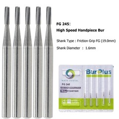 Wave Dental Carbide Bur FG330 Round 1/4 2 4 6 8 557 Friction Grip High Speed Bur