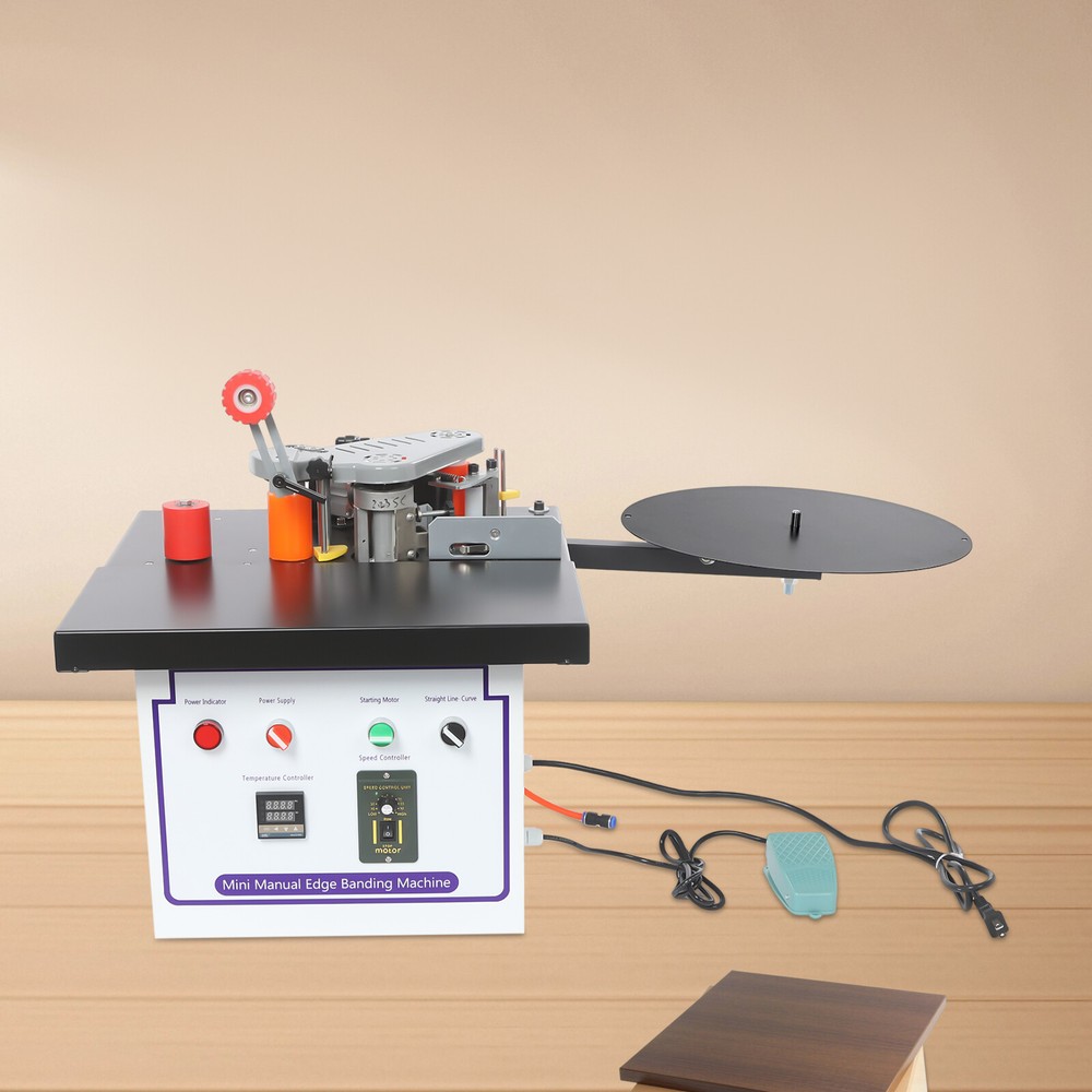 1200W Self Cutting Edge Banding Machine Double Gluing Edge Banding Machine SALE