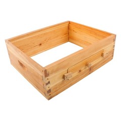 10 Frame Bee Hive With Wooden Frames & Waxed Foundations Bee Boxes Unassembled