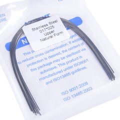 AZDENT Dental Orthodontic Stainless Steel Rectangular Arch Wires Natural Form