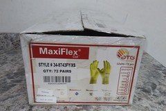 Pip 34-8743FY 72 Pk Size XS / 6 Yellow Cut-Resistant Glove