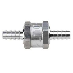 2 Pcs 8mm 5/16″ Fuel Non-Return One Way Check Valve Petrol Diesel Oil Aluminum