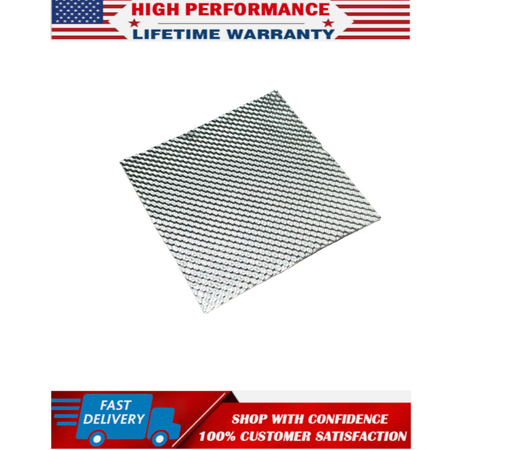Embossed Firewall Heat Shield Resistant Metal 304 Steel Continuou Exhaust shroud