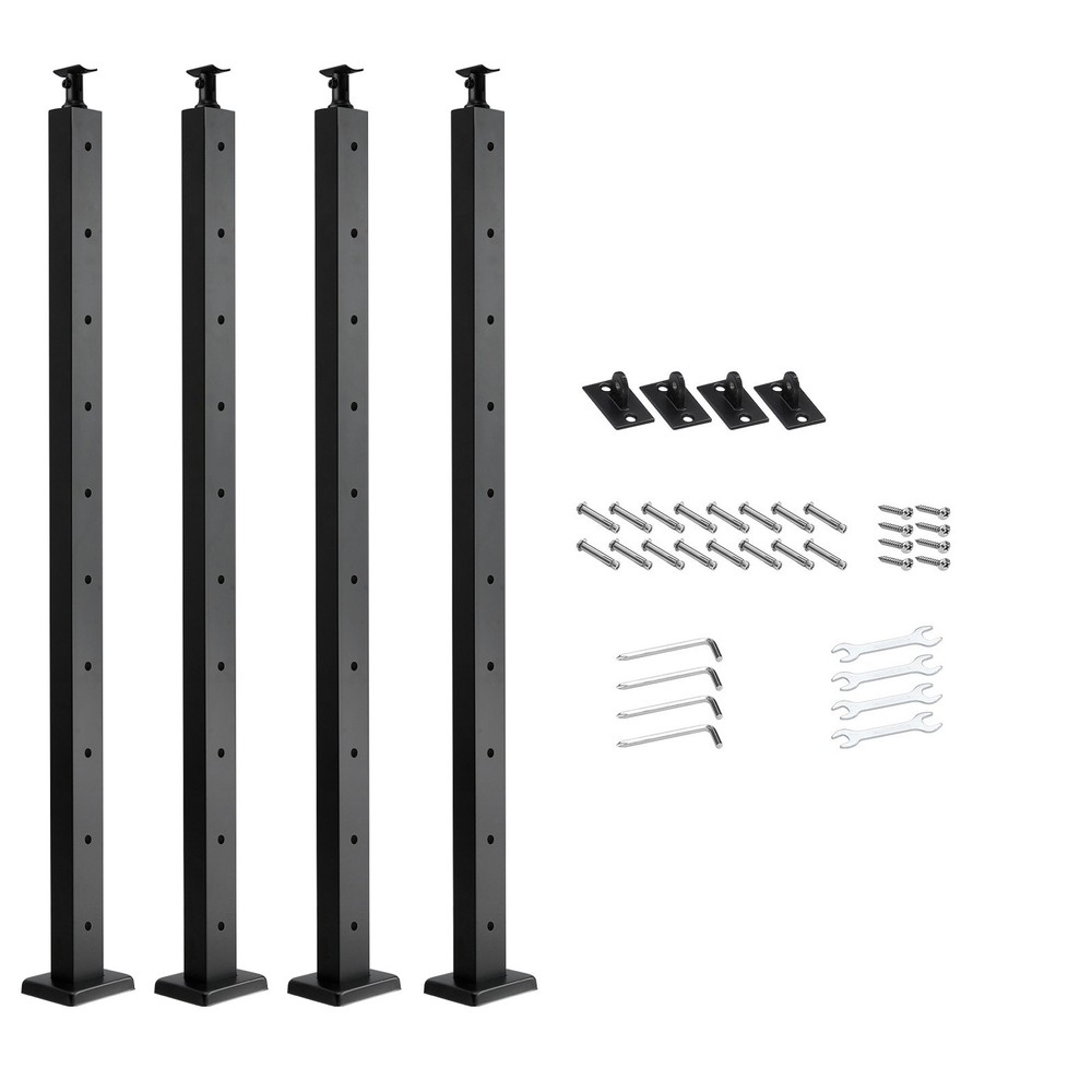 Cable Railing Post 36x2x2 In Horizontal-Hole Railing Post 4JZLGZXHS914MY65M001V0