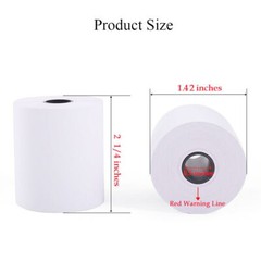 50 Rolls 2 1/4″ x 50′ Cash Register Credit Card Thermal Papers POS Receipt Paper