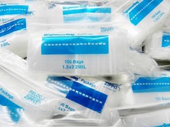 6000 Reloc Zippit Bags 1-1/2″ x 2″ Clear 2mil Zip Squeeze 6,000 Baggies 1.5 x 2
