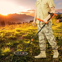 LCD Display Metal Detector 12 inch Coil Gold Digger Hunter IP68 Waterproof