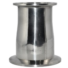 OD 3 to 3.5 in Sanitary Pipe Reducer Reducing Tri Clamp Ferrule Stainless 316
