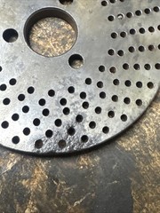 Unknown Dividing Index Plate 3 7/8 Dia 13/16 Bore 1 1/8 Hole Spacing ⬇️
