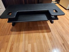 Varidesk Cube Plus 48, black, very good condition, easy to adjust height