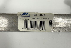 Marshalltown Fresno Groover Attachment 3740 Groove Depth/Bit 3/4″ Radius 1/4″