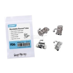 5Packs Dental Orthodontic Bondable Buccal Tube ROTH 022 1st Molar Convertible