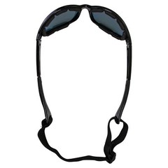 Birdz Sail Padded Goggles for Men or Women Black w/ Polarized Red Mirror Lenses