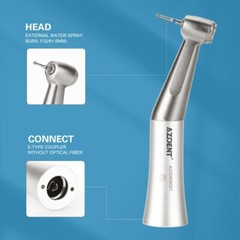AZDENT Dental Slow Speed Contra Angle Handpiece 1.6mm Friction Grip Push Button