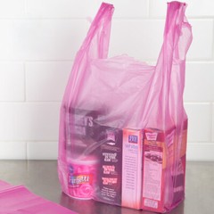 1/6 THANK YOU T-Shirt Bags 11.5″x6.5″x21″Plastic Shopping bags colors 100-1000