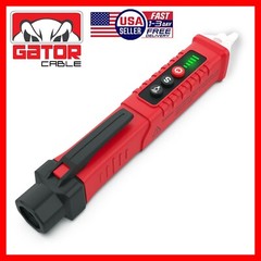 Voltage Electric Tester Volt Detector Test Pen Non-Contact Sensor AC DC 12-1000V