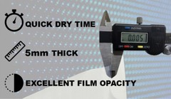 Waterproof Inkjet Transparency Film Screen Printing 36″ x 100″ – 2 Rolls – 5 MIL