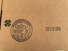 Bundle Of 25 Cardboard Boxes – Brown 12”x11”x6”