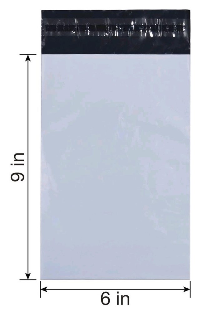 6×9 Poly Mailers 2mil For Shipping – YOU PICK QUANTITY (No Bubble)