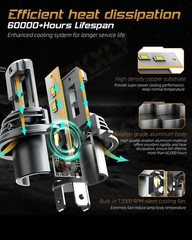 5×7 7×6 LED Headlights Offroad High Low Beam DOT Ford E150 E250 E350 Super Duty