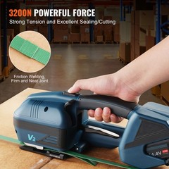 VEVOR Automatic Electric Strapping Machine Tool for PP/PET 0.35″-0.63″ Straps