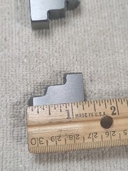 Set of Jaws for 3-Jaw Lathe Chuck Machinist Unknown Manufacturer