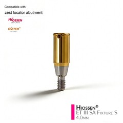US Zest Locator Syst Overdenture Abutment for Hiossen ET Regular Anchor Platform