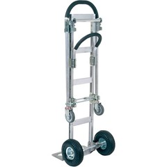 Aluminum 2-in-1 Convertible Hand Truck with Pneumatic Wheels – Senior