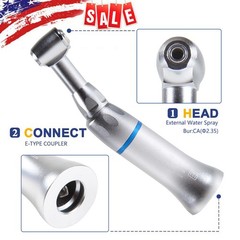NSK Style Dental Low Slow Speed Handpiece Contra Angle Push Button E-Type USA!!!