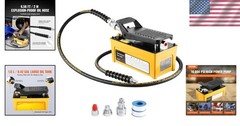 10,000 PSI Air Hydraulic Pump with 0.42 Gal Reservoir for Automotive Repairs