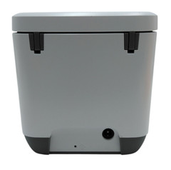 ZEBRA BARCODE LABEL PRINTER | WHITE | ZSB-DP12N | NO POWER CABLE