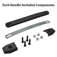 Imsurqltyprise Speaker Cabinet Strap Handles Set Guitar Amp Handles Pull Heavy