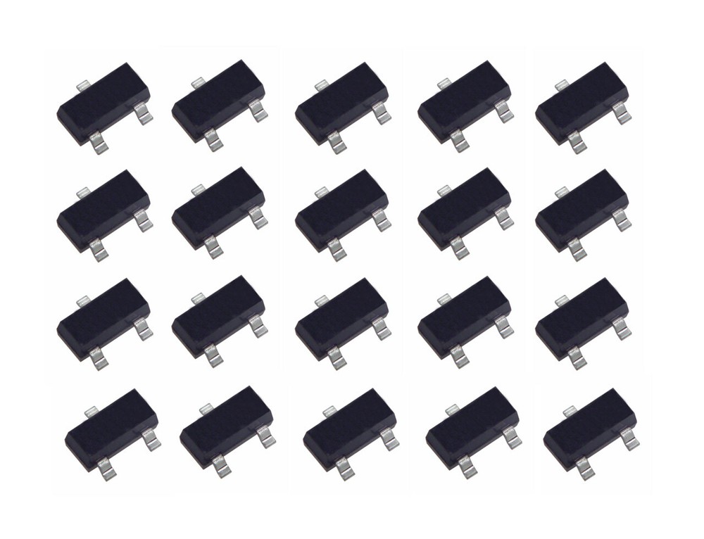 20 Pcs Pack Lot SOT-23 Triode Transistor SMD Surface Mounted BC817 BD817-25 6B