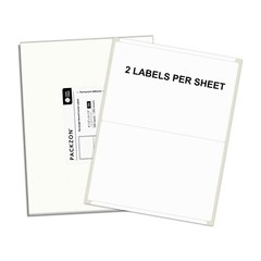 Shipping Labels Half Sheet 8.5×5.5 Round Corner for Laser & Inkjet Printers 1000