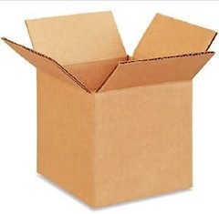 25 6x6x6 Cardboard Paper Boxes Mailing Packing Shipping Box Corrugated