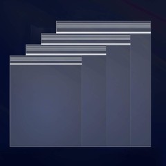 8″ x 10″, 9″ x 12″, 10″ x 13″, 11″ x 14″ (100 CT each) 2 Mil Clear Plastic Re…