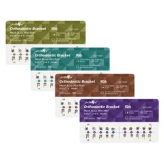 10Pks Orthodontic Dental Brackets Braces Metal Mini Roth MBT.022/.018 3/345Hooks